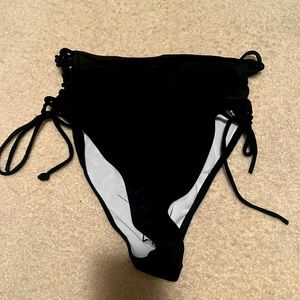 SHEIN black high wasted bathing suit bottoms never worn